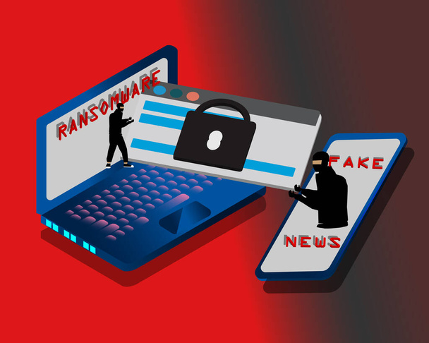 ransomware malware wannacry rischio simbolo hacker cyber attacco concetto di virus informatico NotPetya Spectre Meltdown infezione infografica. Rischio hacker vettoriale online. - Vettoriali, immagini