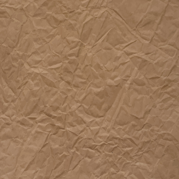 Crumpled packaging paper  vector texture - Vector, Image