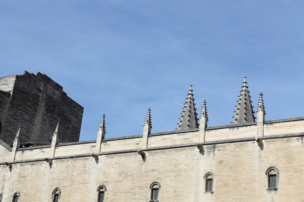 Palace of the popes (Palais des Papes) in Avignon - Photo, Image