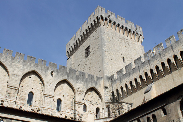 Palace of the popes (Palais des Papes) in Avignon - Foto, afbeelding