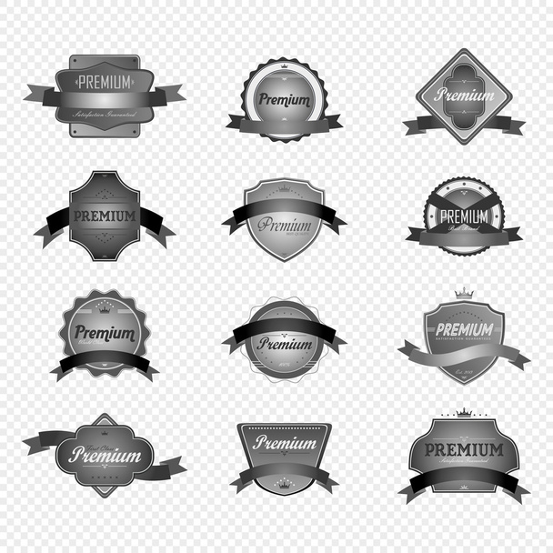 Motorcycle labels - Vector, Image