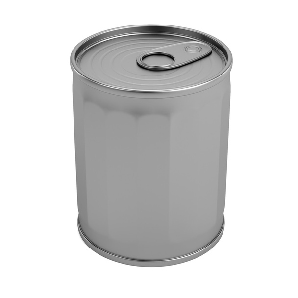 食品缶のリアルな 3 d レンダリング - 写真・画像