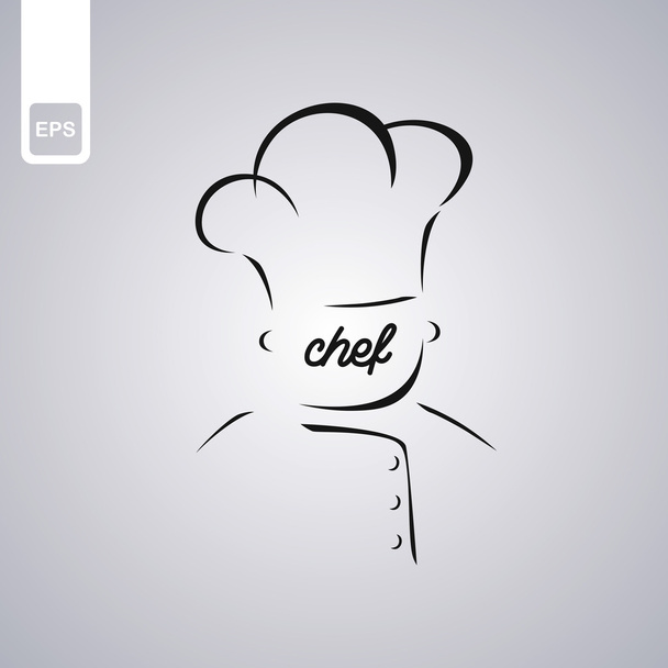 symbol szef kuchni - Wektor, obraz