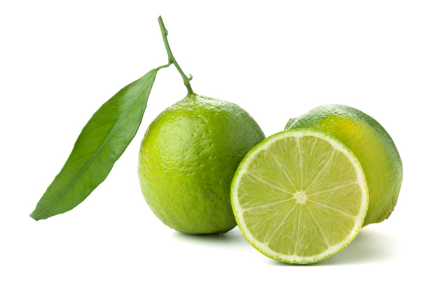 Limes fraîches à feuilles vertes
 - Photo, image