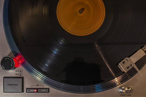 Turntable and vinyl, which is the most enjoyable music listening tool. - Photo, Image