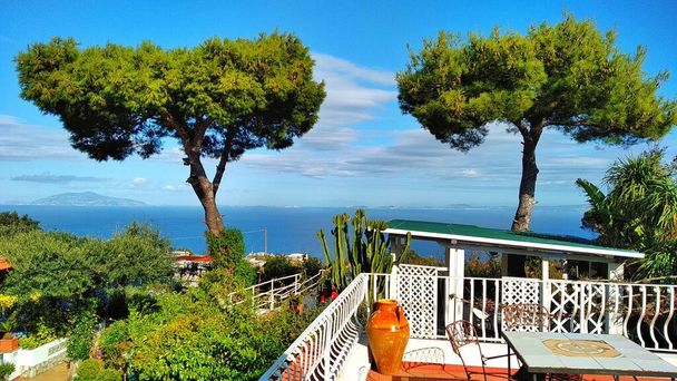 Gran vista al mar, Capri. - Foto, Imagen