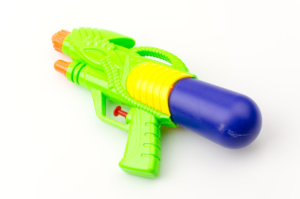 Gun water toy isolated white background - Foto, immagini