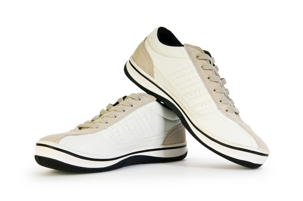 sport cipő elszigetelt fehér background - Fotó, kép