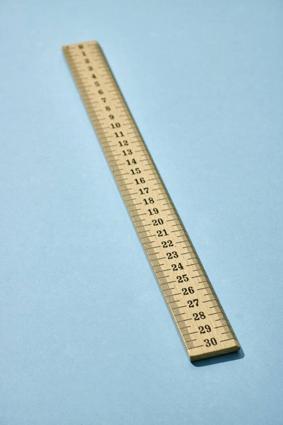 A studio photo of a ruler - Photo, Image