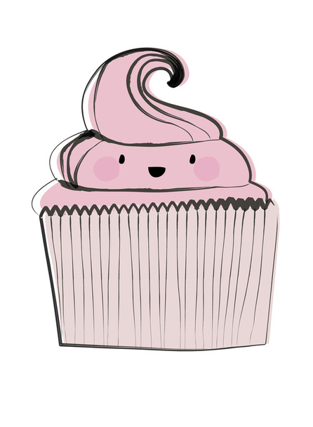Cupcake - Vector, Image