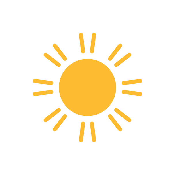 Sun-Icon-Vektor für Ihr Webdesign, Logo, UI. illustration - Vektor, Bild