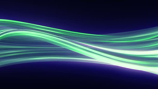 Futuristic neon glowing surface. Abstract motion background - Footage, Video