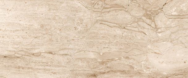 Natuurlijke travertijn marmeren textuur achtergrond. digitale tegel van travertijn - Foto, afbeelding