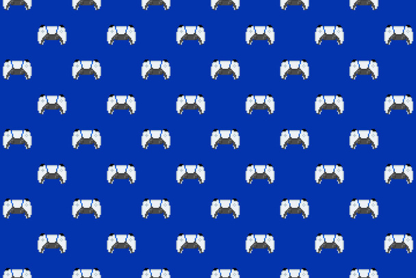 Következő generációs játék pixel háttér - Fotó, kép