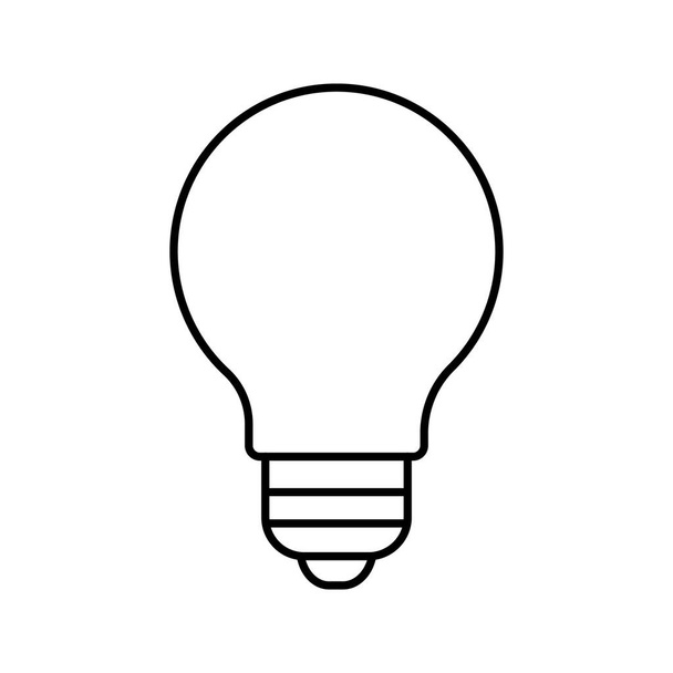 Ikona Eco Bulb Isolated Vector, która może łatwo modyfikować lub edytować - Wektor, obraz
