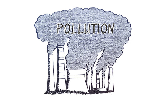 Концепція збереження світу означає POLLUTION зі знаком на аркуші паперу
 - Фото, зображення