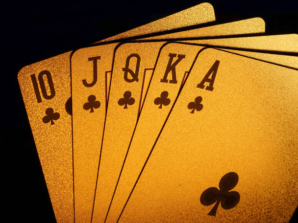 Golden Poker Blackjack kártyajáték - Fotó, kép