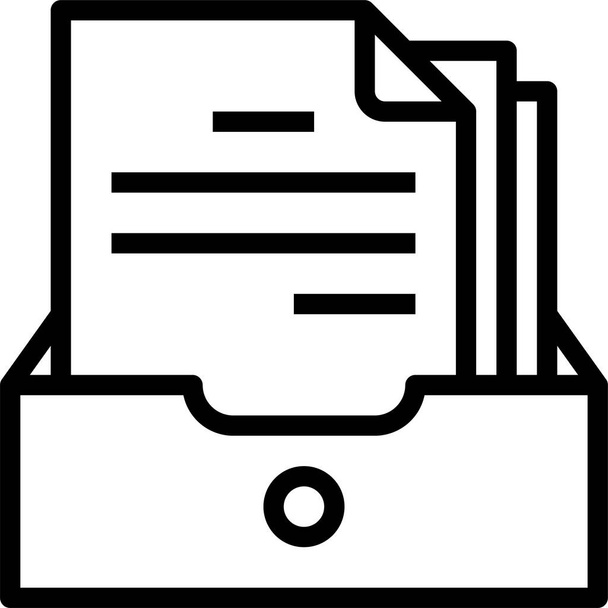 Векторная иллюстрация файлов документов  - Вектор,изображение