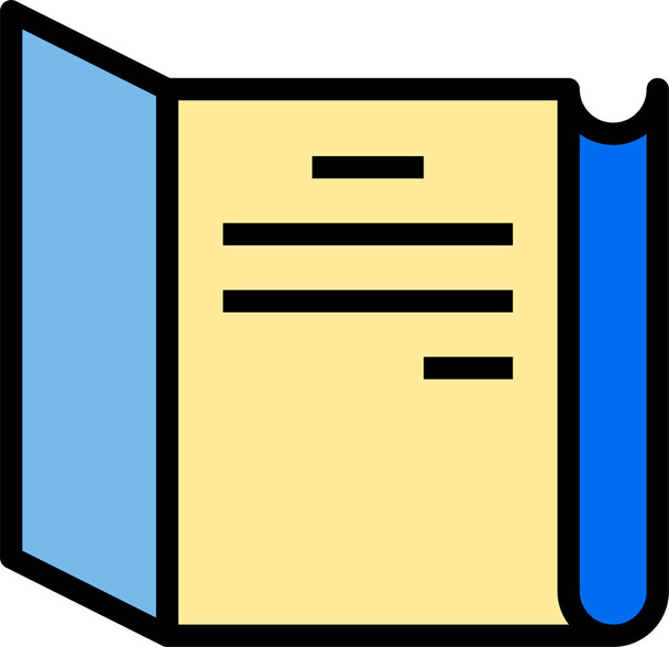 Файлы офиса в папках, векторная иллюстрация - Вектор,изображение