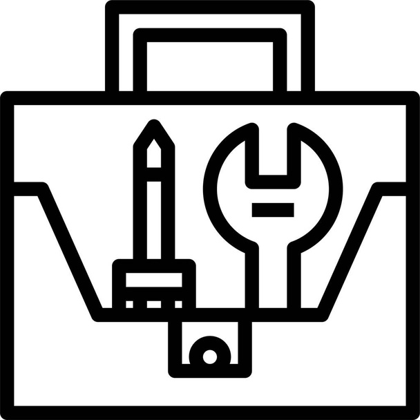 Векторна ілюстрація значка інструментів
 - Вектор, зображення