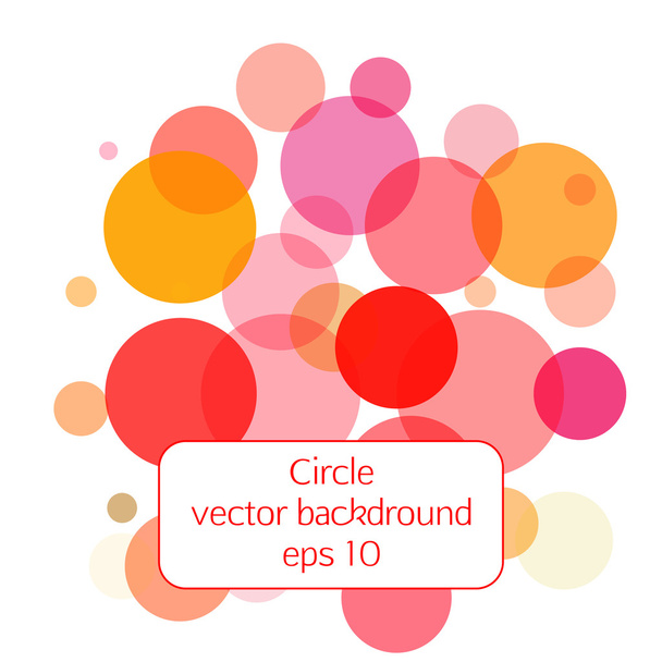 Circle vector background. - Vector, Image