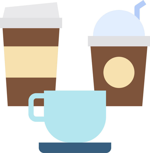 Coffee cup icon, vector illustration  - Vector, Image