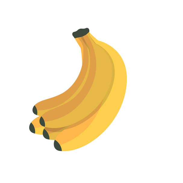 バナナのアイコン。平面設計におけるベクトル図 - ベクター画像
