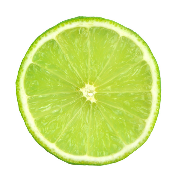 Green lemon sliced - Фото, зображення