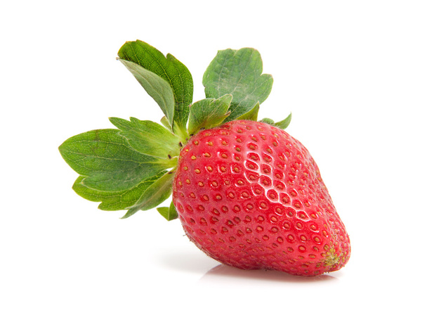 eine frische Erdbeere - Foto, Bild