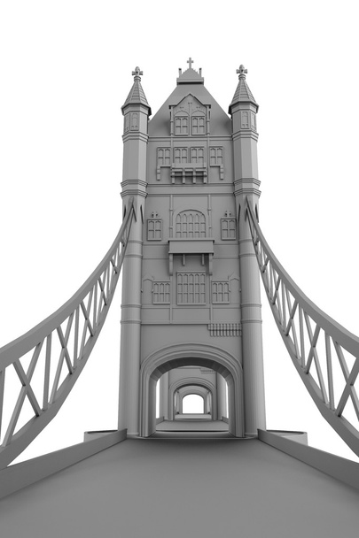 rendu 3d réaliste du modèle de pont à tour
 - Photo, image