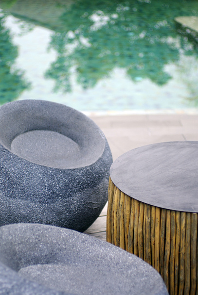 stone outdoor seat - Фото, зображення