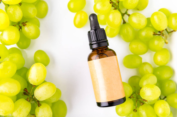 Olej z pestek winogron. Czysta, naturalna, aromaterapia - Zdjęcie, obraz