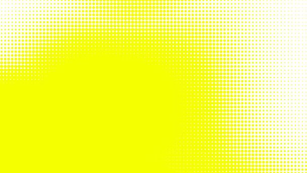 Punto medio tono blanco amarillo patrón de color gradiente textura con tecnología de fondo digital. Puntos pop art cómics con fondo de verano.  - Foto, imagen