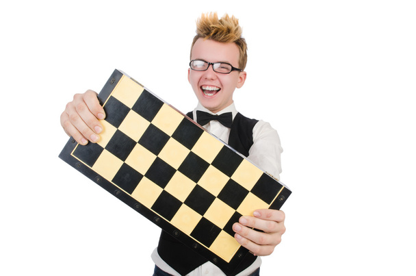 legrační šachista - Fotografie, Obrázek