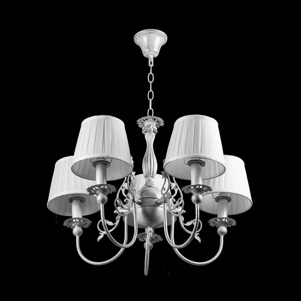 Chandelier with crystall or glass for interior - Photo, Image