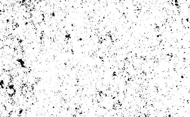 Grunge μαύρες γραμμές και τελείες σε λευκό φόντο - Vector illustration - Διάνυσμα, εικόνα