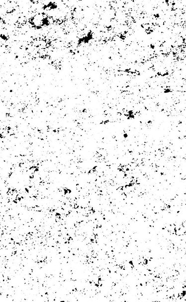Beyaz arkaplandaki Grunge siyah çizgileri ve noktaları - Vektör illüstrasyonu - Vektör, Görsel