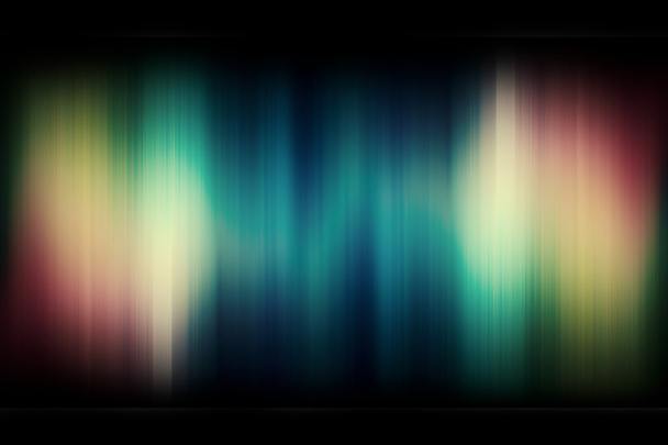 Colores abstractos del arco iris sobre un fondo negro
 - Foto, Imagen