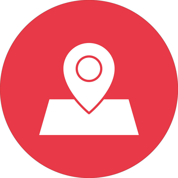 Location, map, pin icon vector image. Can also be used for Navigation. Suitable for use on web apps, mobile apps and print media. - Vector, Image