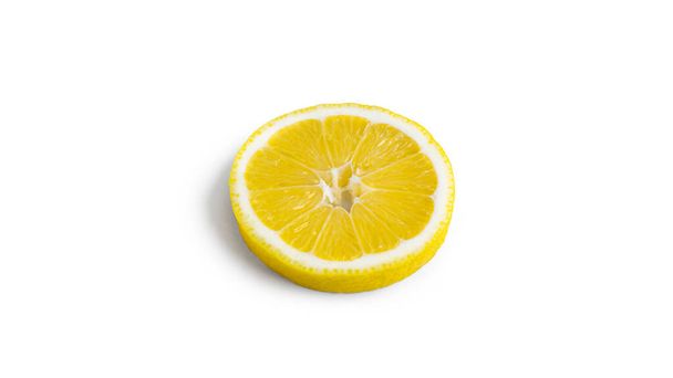 Lemon isolated on white background. High quality photo - Foto, afbeelding