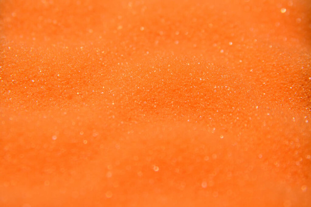 Textura de uma toalha amarela close-up. Macro tiro. Foto tirada em um ângulo de 45 graus - Foto, Imagem