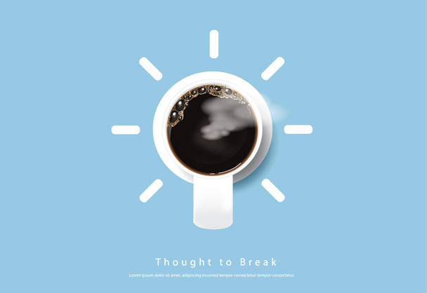Vektorové ilustrace plakátů na kávu - Vektor, obrázek