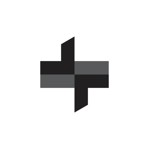 jr letter logo design vector - Vector, Image