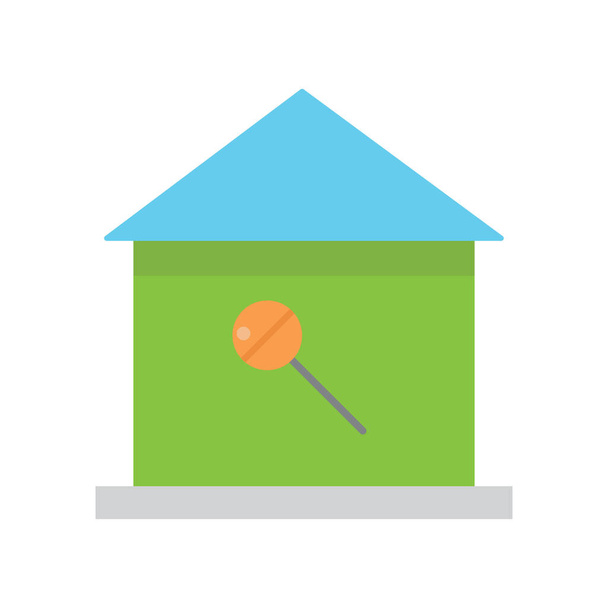 Dream House Izolowana ikona wektora, które mogą łatwo modyfikować lub edytować - Wektor, obraz