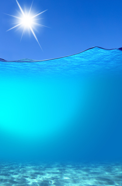Merveilleux océan bleu
. - Photo, image
