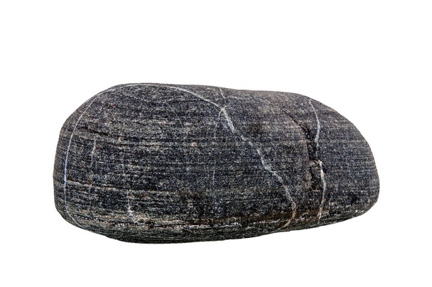 Sony; piedras con una estructura en relieve en color oscuro, fotografiadas en un estudio a la luz natural, aisladas - listas para el collage. - Foto, imagen