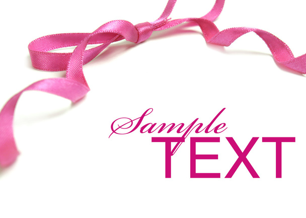 Pink ribbon - Photo, Image