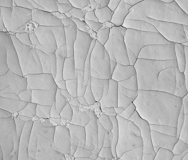 cracked gray paint texture - Photo, Image