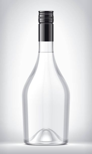 Glass Bottle on background.  - Photo, Image