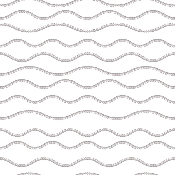 Vector nude linhas de corda pastel textura fundo sem costura padrão de impressão - Vetor, Imagem